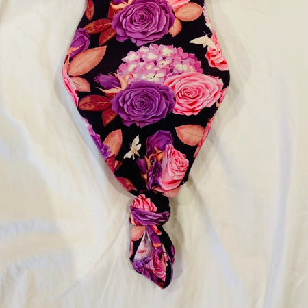 Baby in soft bamboo designer clothes